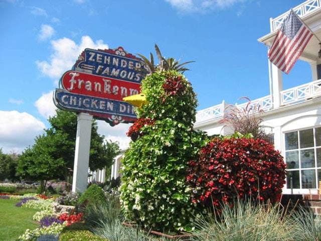 Zehnder's Restaurant is the top independent restaurant for meals served in Michigan and #2 in the nation