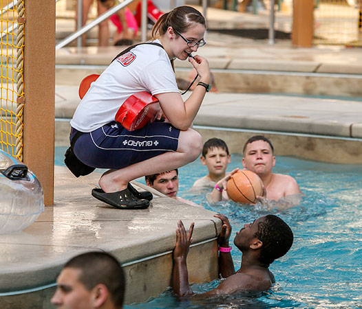 Zehnder's Splash Village invests in Lifeguard training for your safety
