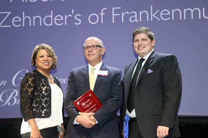 Al Zehnder, CEO of Zehnder’s of Frankenmuth Announced the 2018 Michigan Small Business Person of the Year