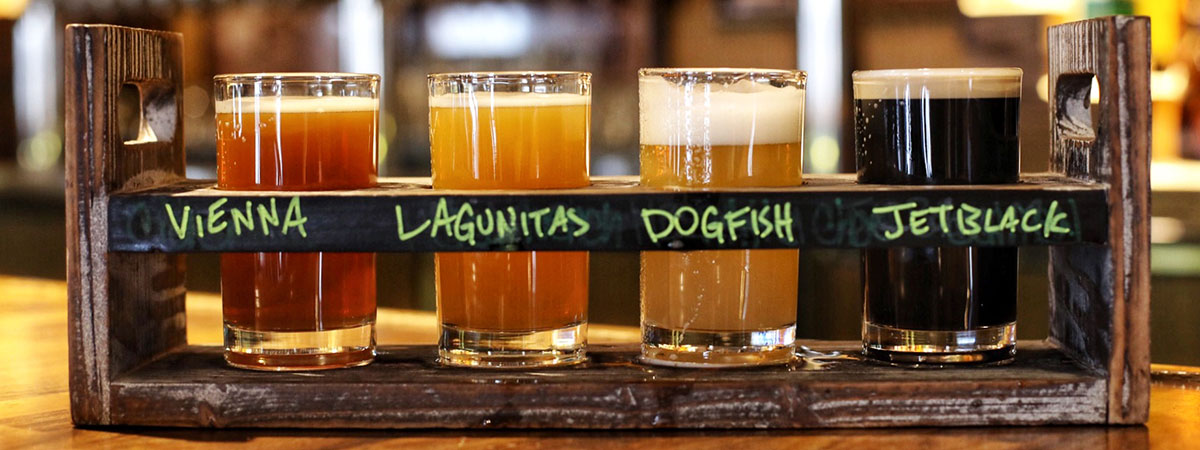 Zehnder's is now offering a Craft Beer flight