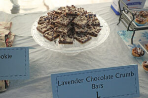 1st Place Lavendar Chocolate Crumb Bars