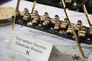 2nd Place Trio Politan Chocolate Cheesecake Brownies