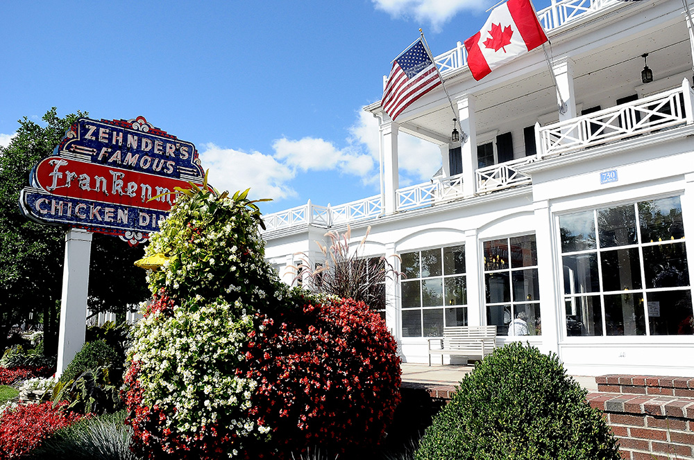 Zehnder’s of Frankenmuth Ranked #1 Independent Restaurant in Michigan and one of the Most Legendary Restaurants in the World