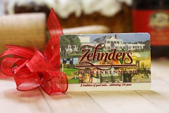 Order a Zehnder's Gift Card Order a Zehnder's Gift Card