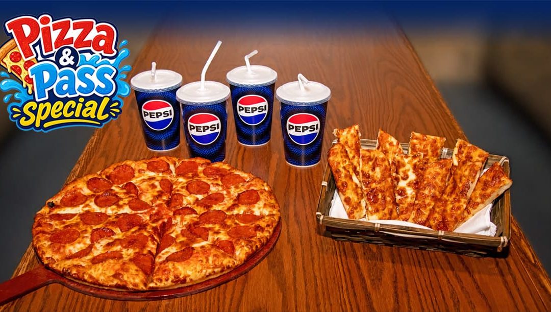 Dive Into Our Pizza & Pass Special at Zehnder’s Splash Village!
