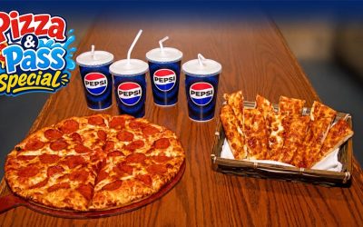 Dive Into Our Pizza & Pass Special at Zehnder’s Splash Village!