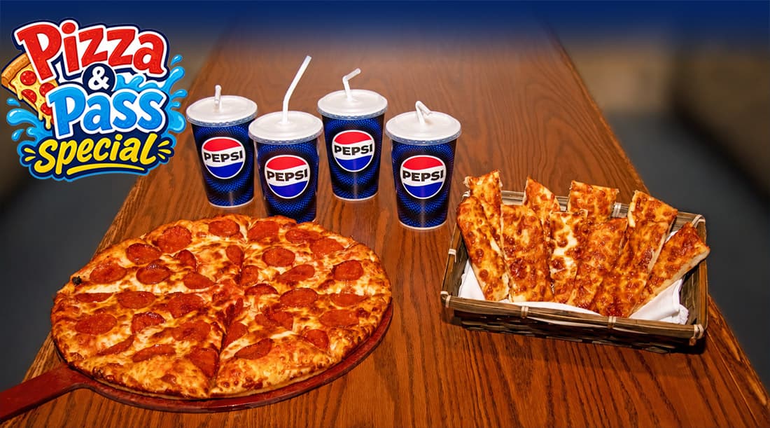 Pizza and Pass Special