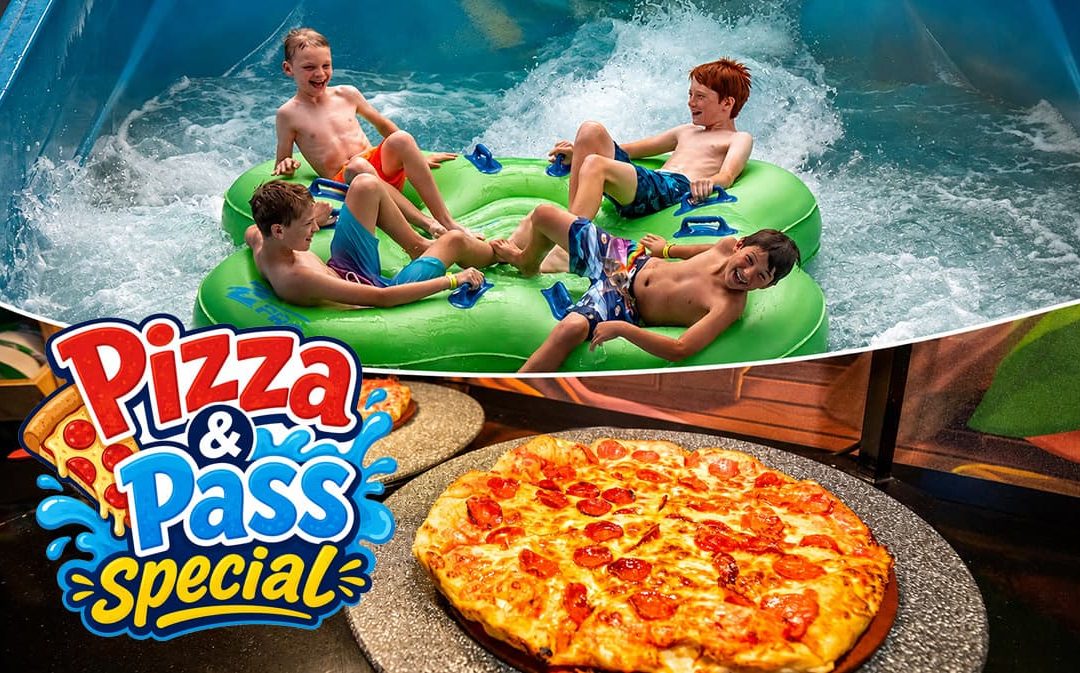 Dive Into Our Pizza & Pass Special at Zehnder’s Splash Village!