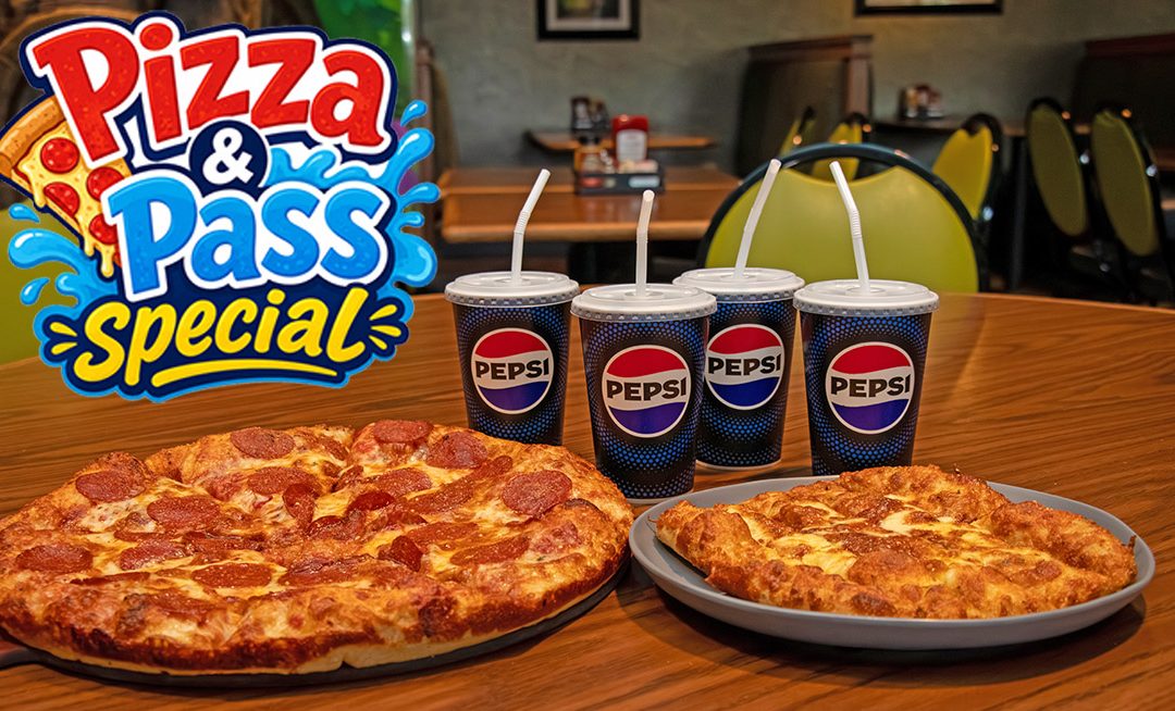Dive Into Our Pizza & Pass Special at Zehnder’s Splash Village!