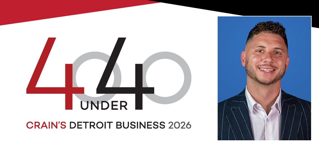 Zehnder’s President Nick Shelton Named to Crain’s 2026 40 Under 40